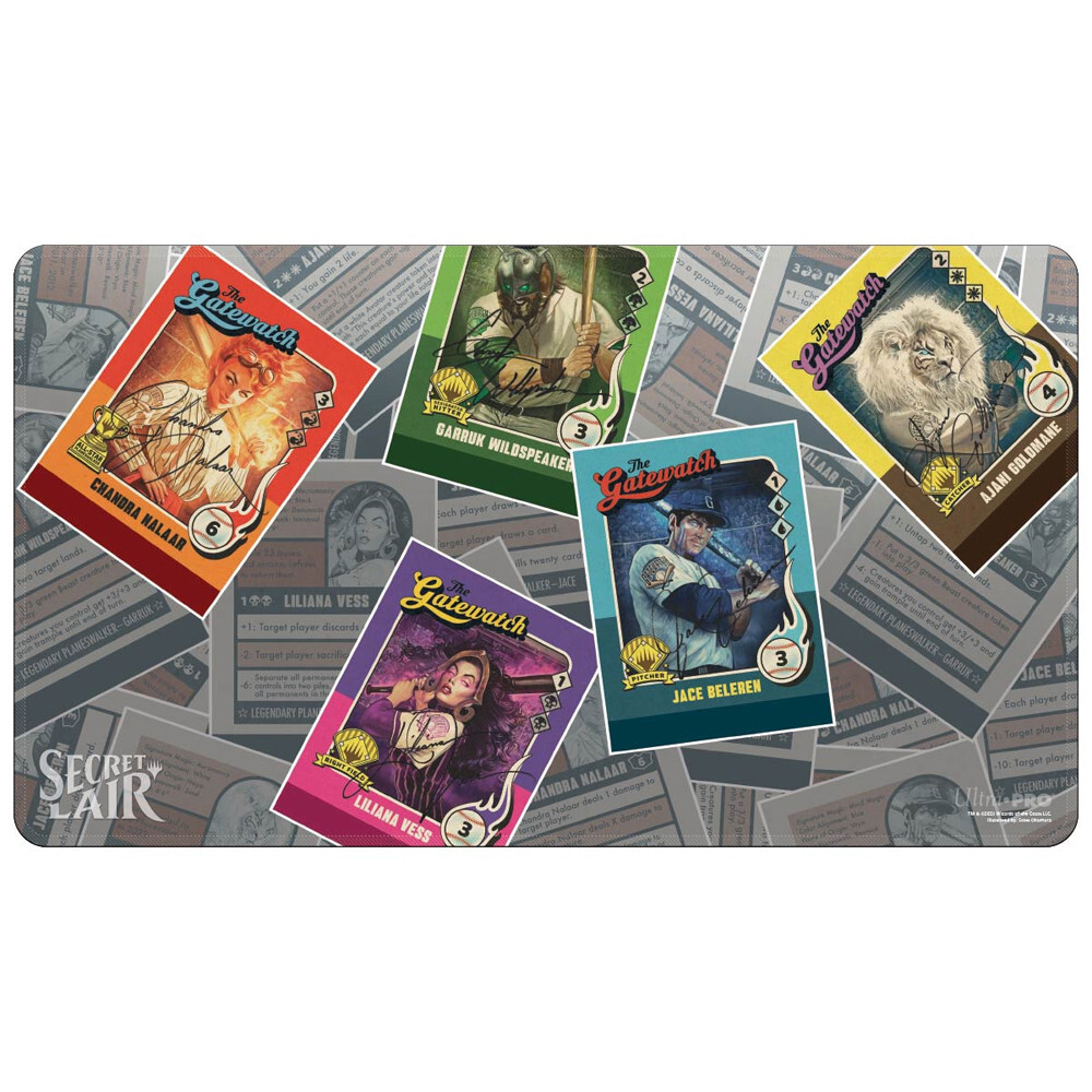 

Карточная игра Ultra Pro MtG Playmat: Secret Lair - Planeswalkers Baseball Cards