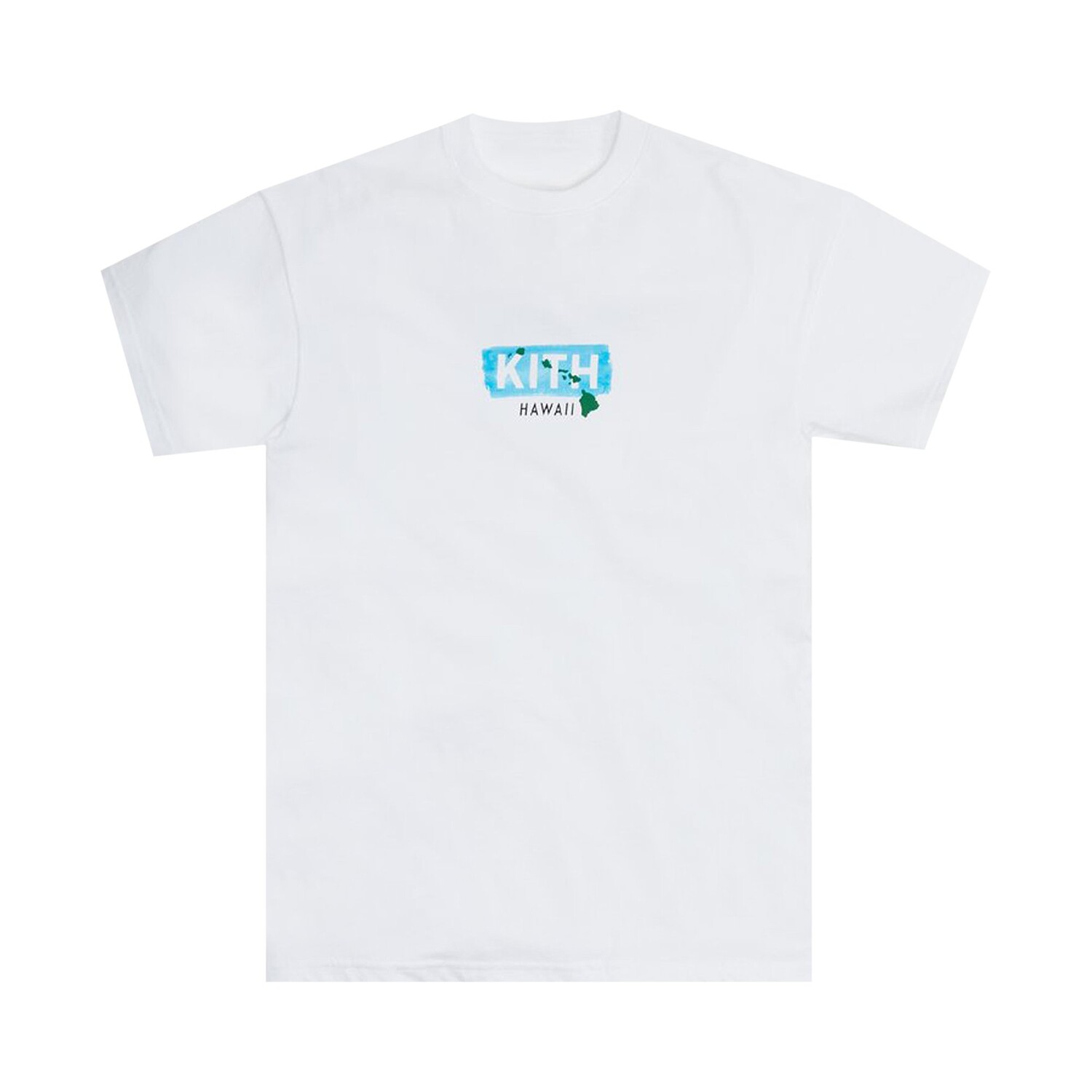 

Классическая футболка с логотипом Kith Hawaii, цвет Белый