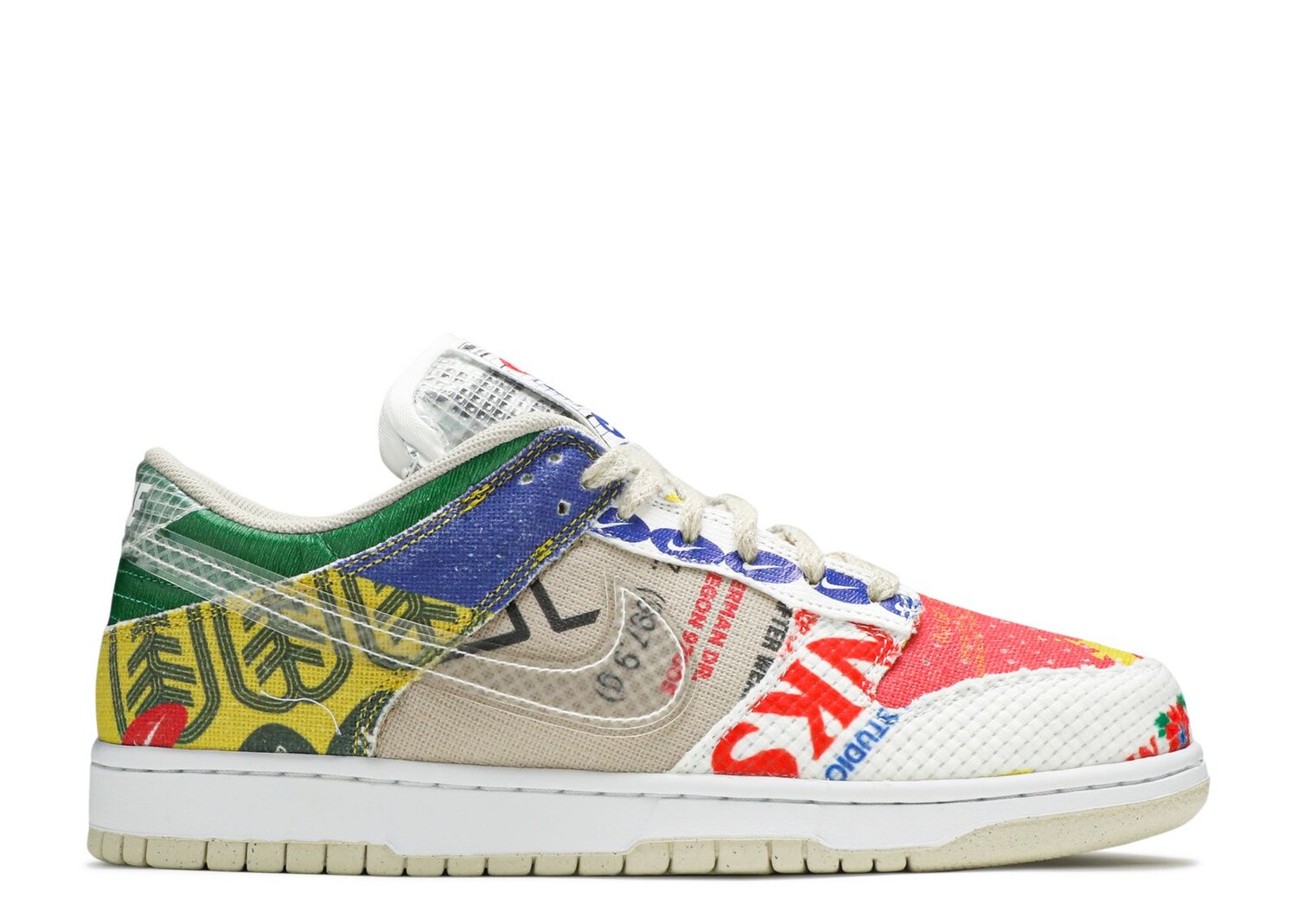 

Кроссовки Nike Dunk Low 'City Market', разноцветный