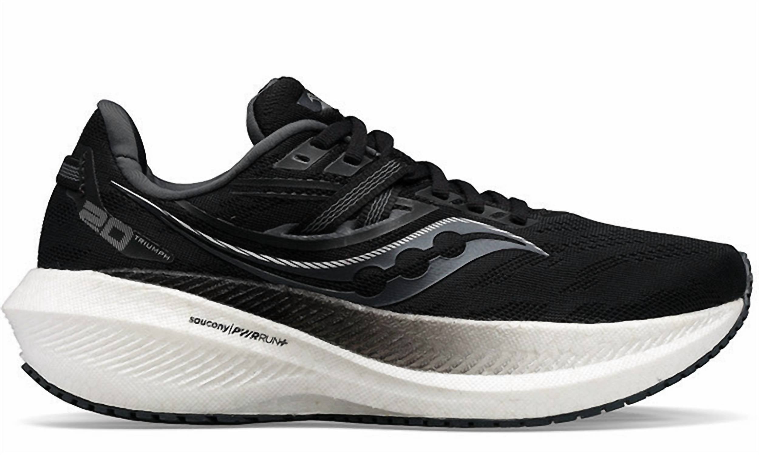 

Мужские кроссовки Triumph 20 Wide, черные/белые Saucony