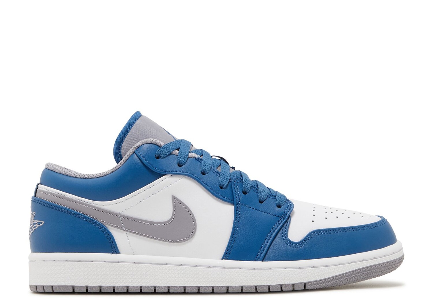 

Кроссовки Air Jordan Air Jordan 1 Low 'True Blue Cement', синий