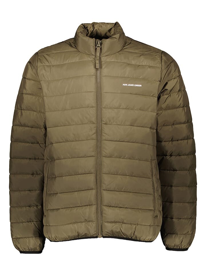 

Стеганая куртка Pepe Jeans, хаки