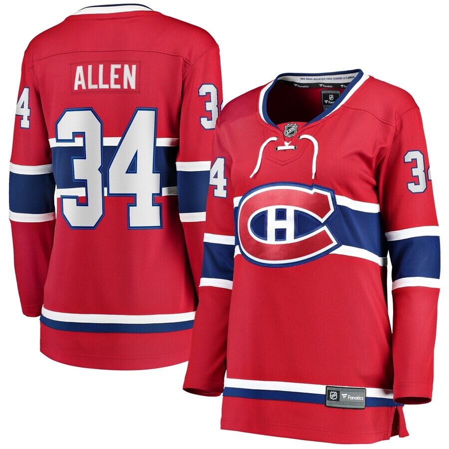 

Джерси Fanatics Branded Montreal Canadiens, красный
