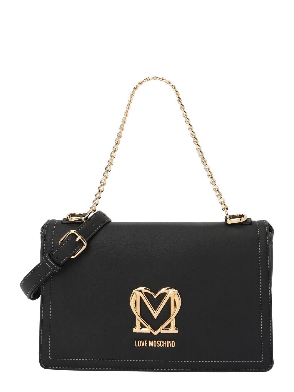 

Рюкзак Love Moschino SUPER GOLD, черный