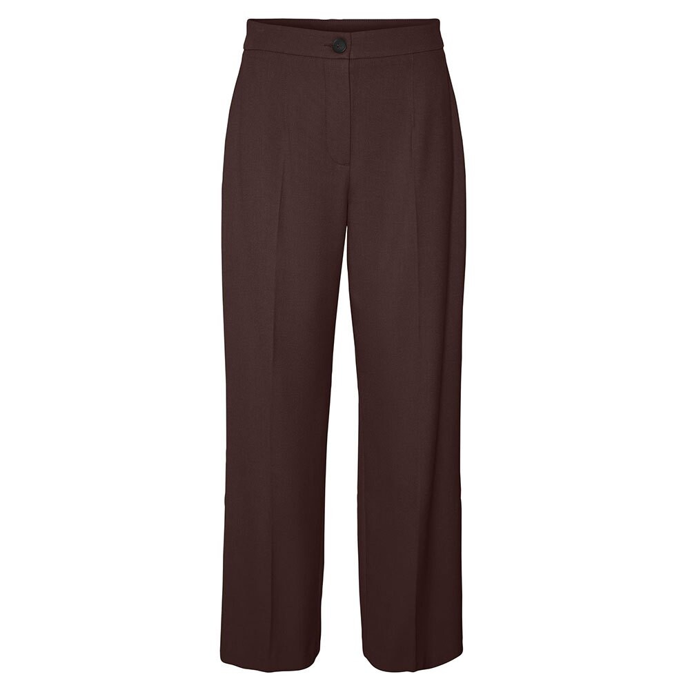 

Брюки Vero Moda Sasie Wide Leg Fit High Waist, коричневый