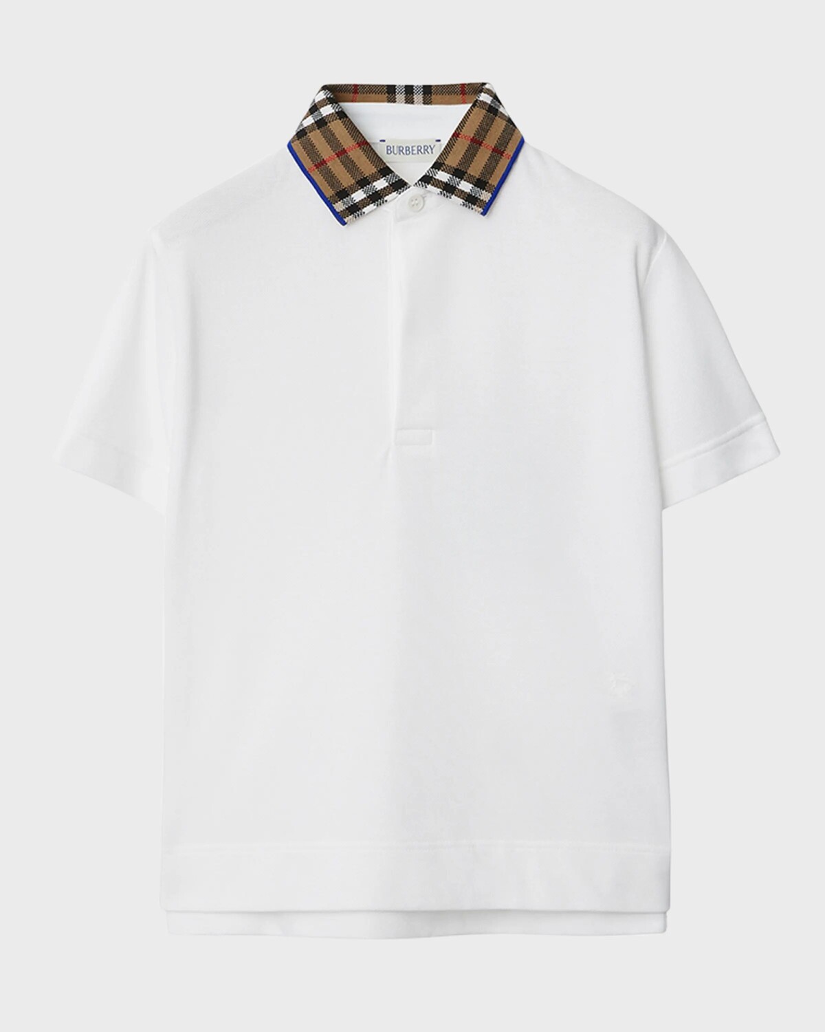 

Рубашка-поло Johane для мальчиков, размер 3–14 Burberry, белый