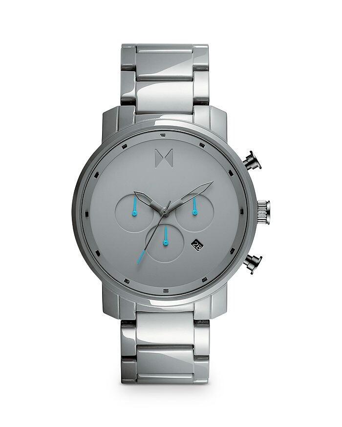 

Керамические часы MVMT Chrono, 45 мм, серый