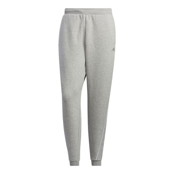 Спортивные штаны Men's adidas Solid Color Alphabet Logo Casual Sports Pants/Trousers/Joggers Gray, серый