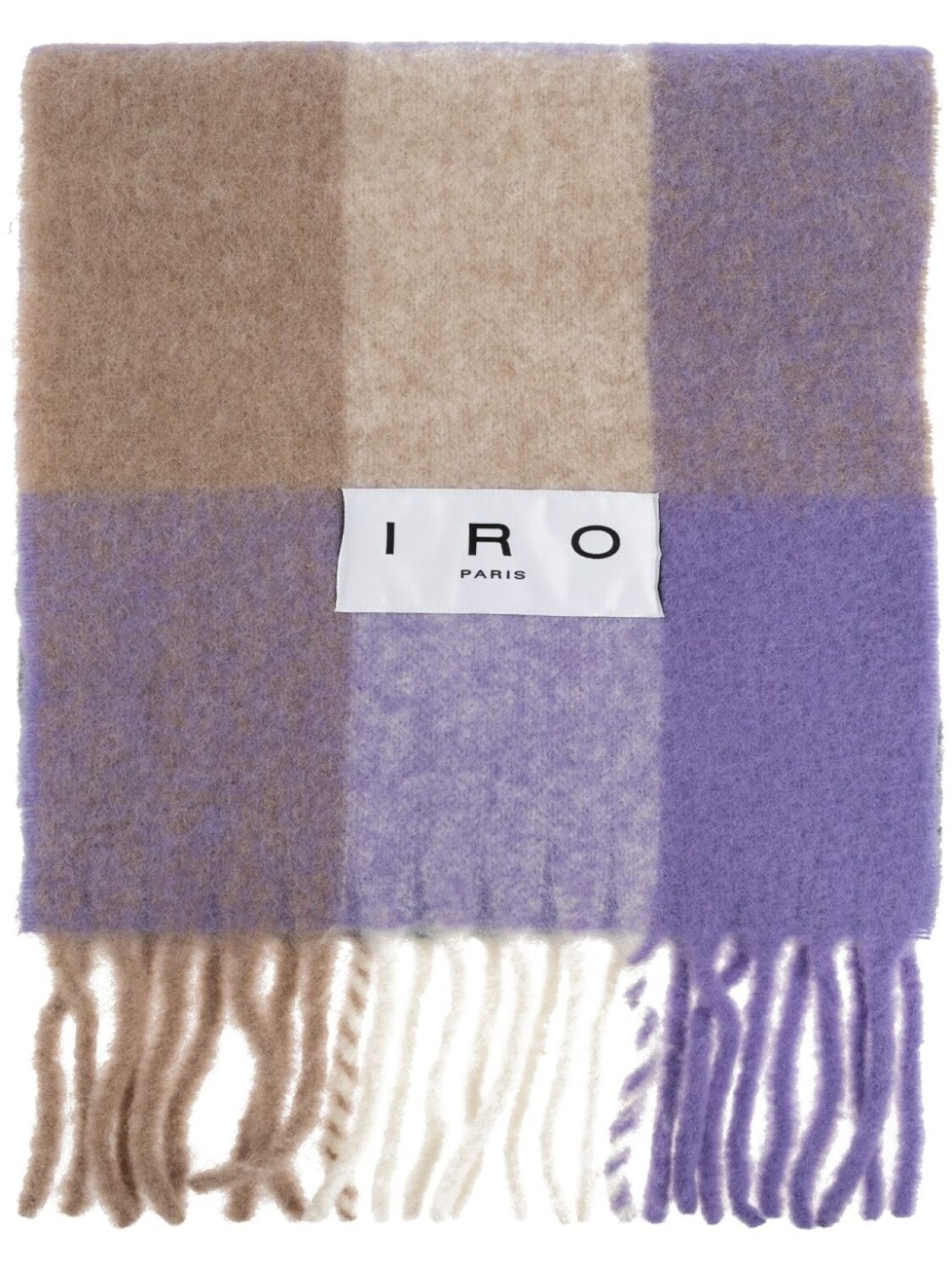 

IRO шарф Оре, фиолетовый