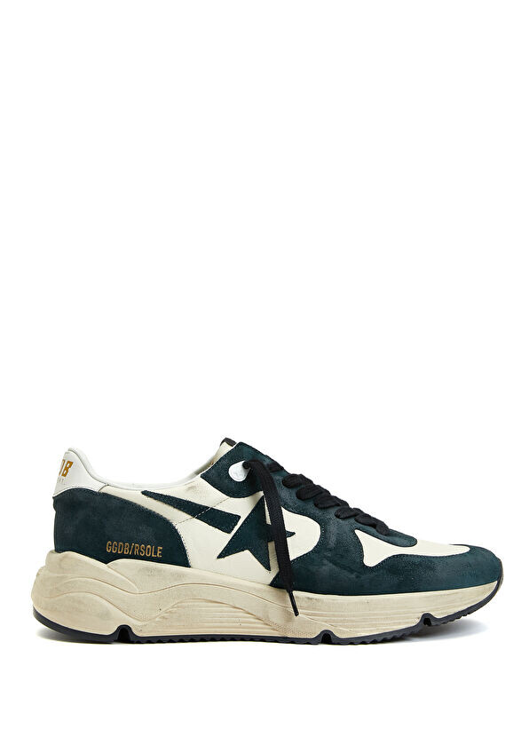 

Мужские кожаные кроссовки Marathon Golden Goose, зеленый