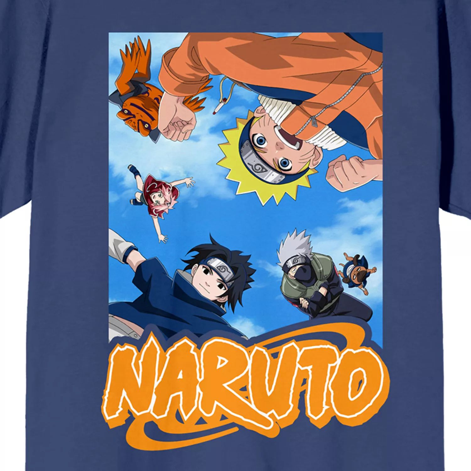 Классическая футболка с рисунком Наруто для юниоров Licensed Character