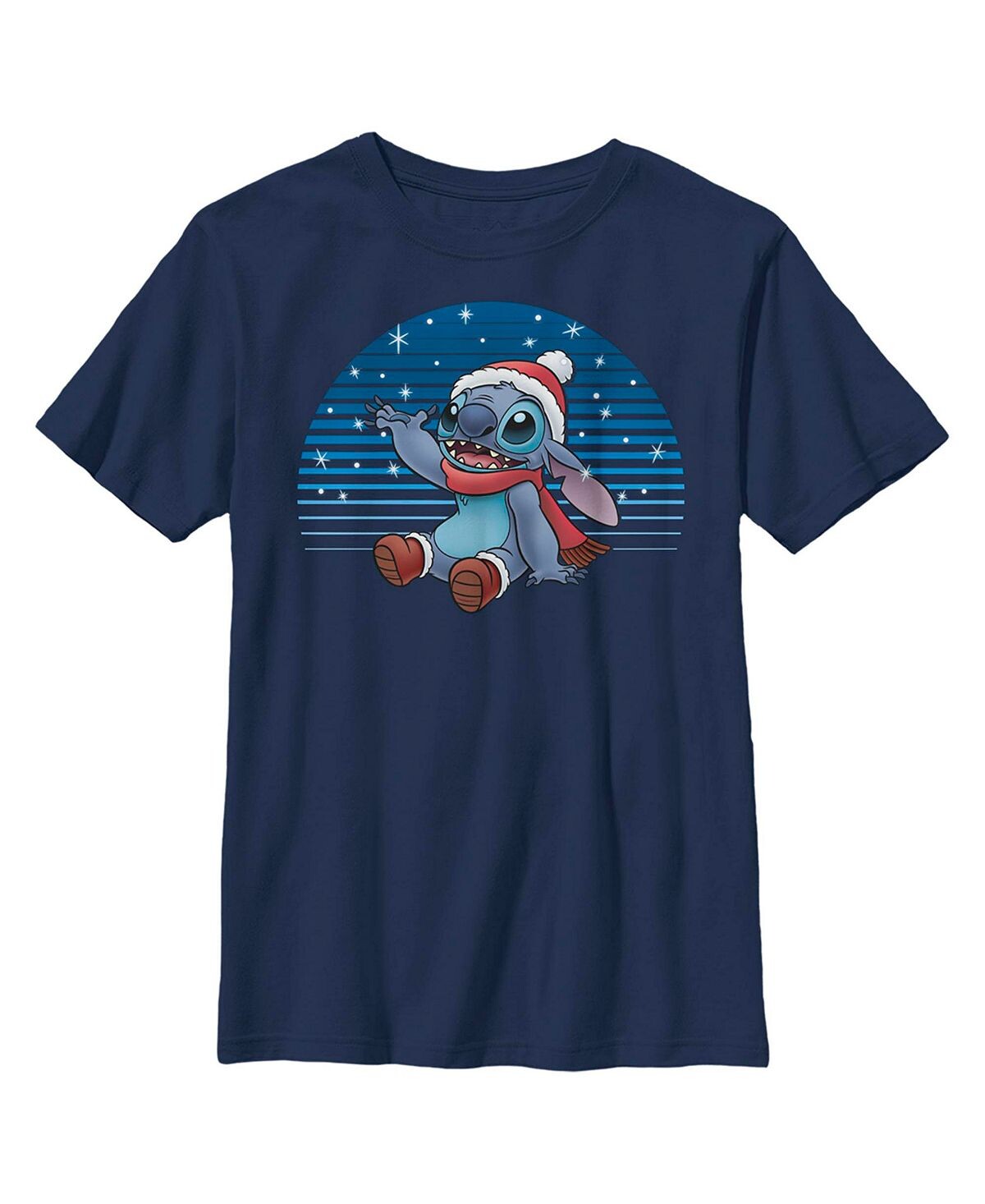 

Детская футболка Lilo & Stitch Catching Snow для мальчиков Disney