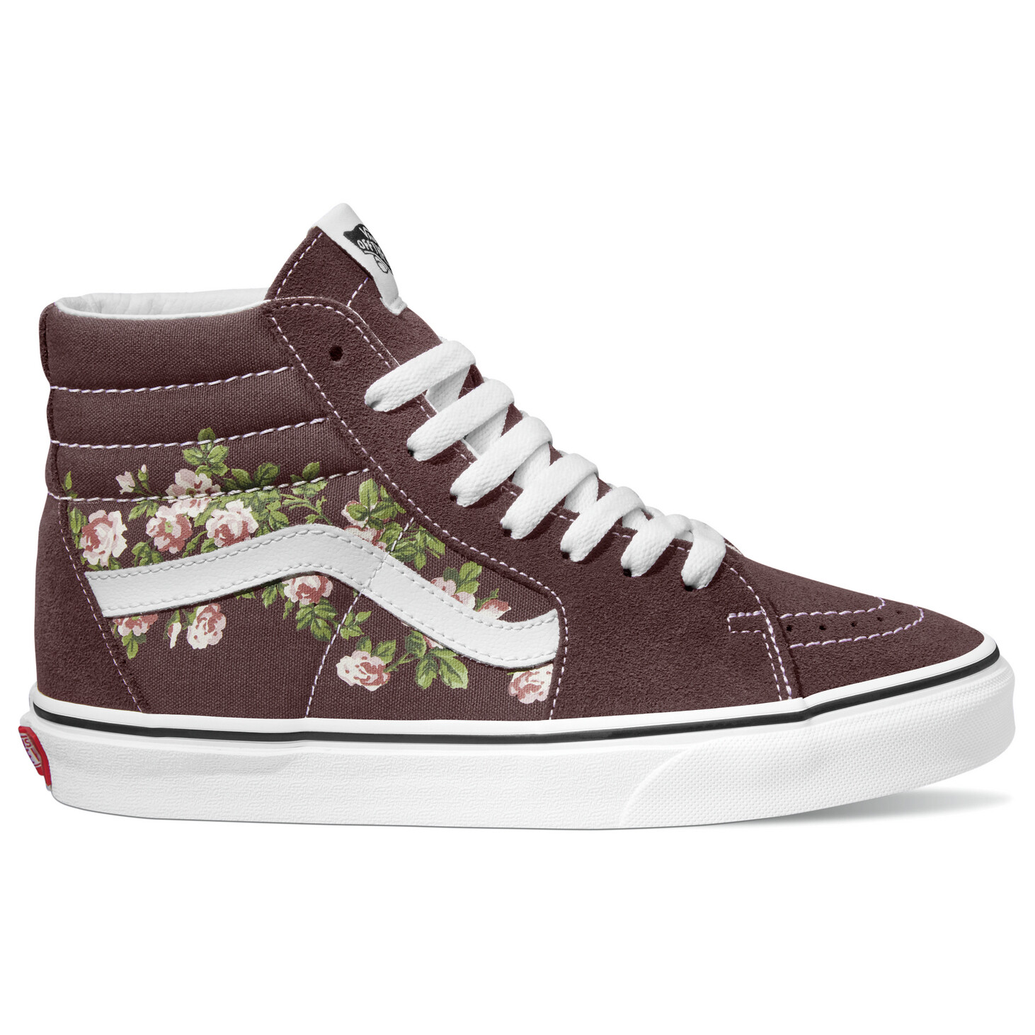 

Кроссовки Vans Sk8 Hi, цвет Wallflower Floral Bitter Chocolate