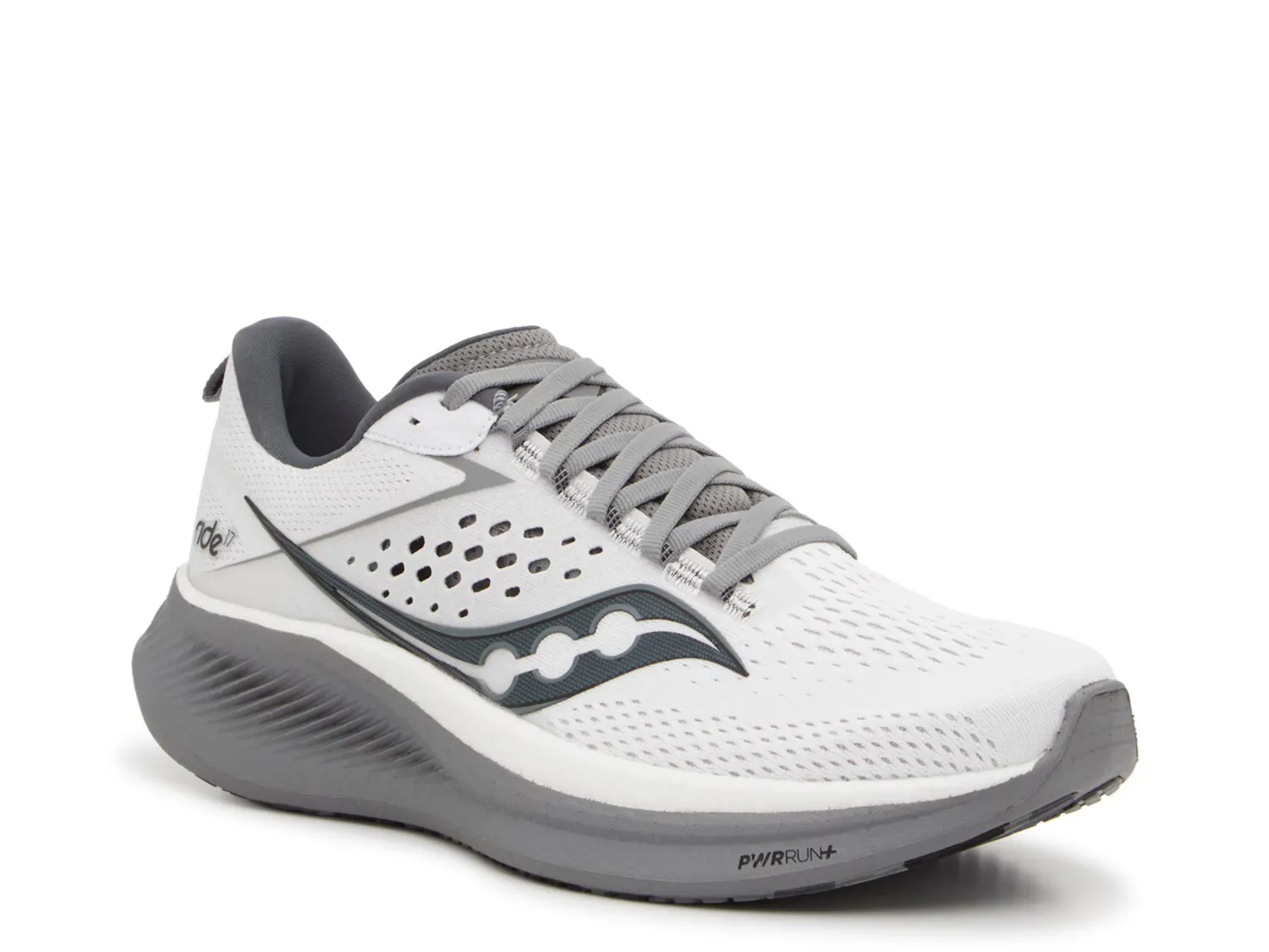 

Кроссовки Ride 17 Running Shoe Saucony, белый/черный/темно-серый