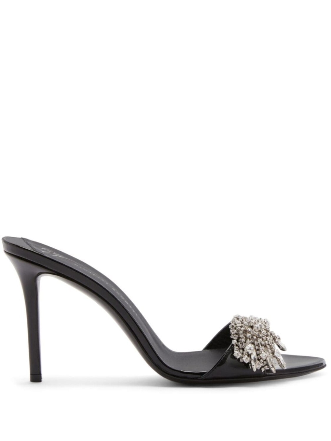 

Giuseppe Zanotti мюли Sabry 90 с кристаллами, черный