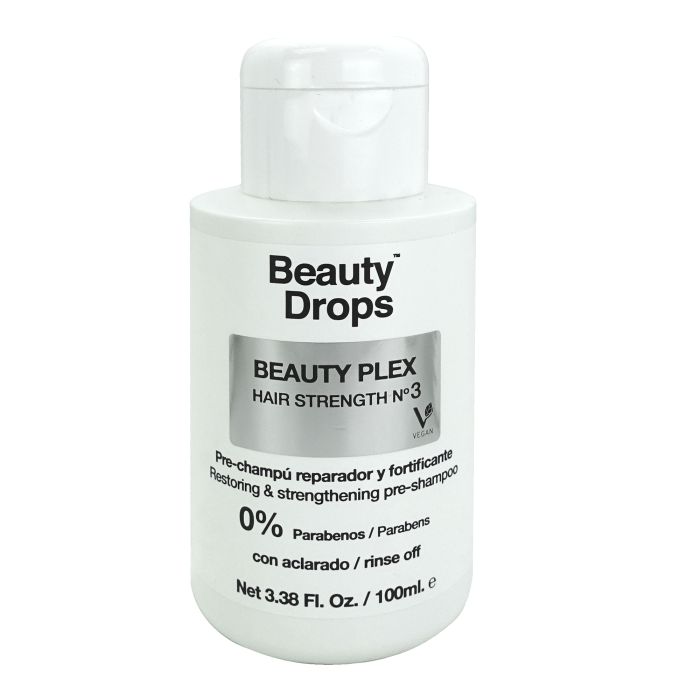 beauty Шампунь Beauty Plex Hair Strength nº3 Pre Champú Reparador y Fortificante Beauty Drops, 100 ml