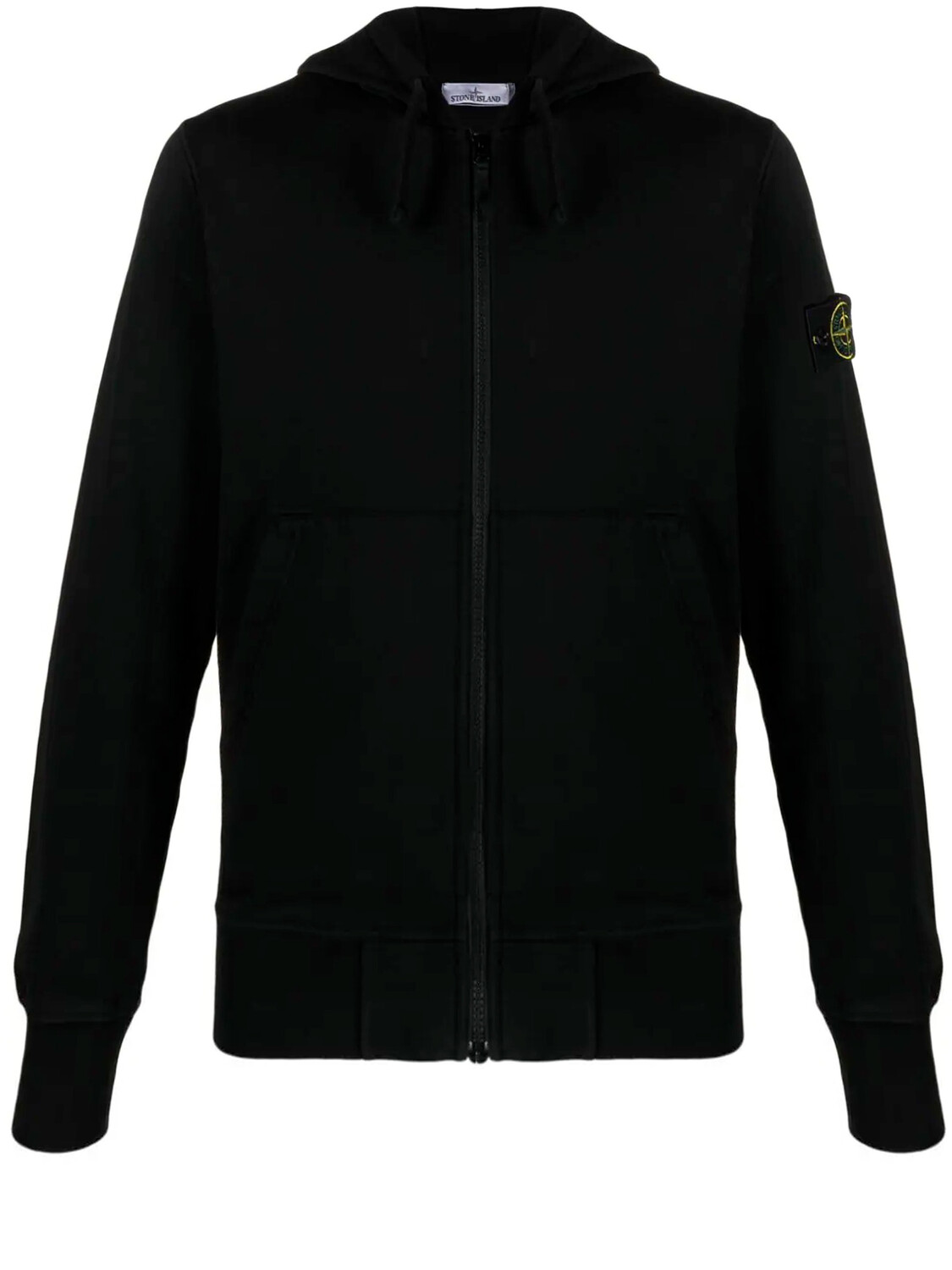 

Худи Stone Island Cotton zip, черный