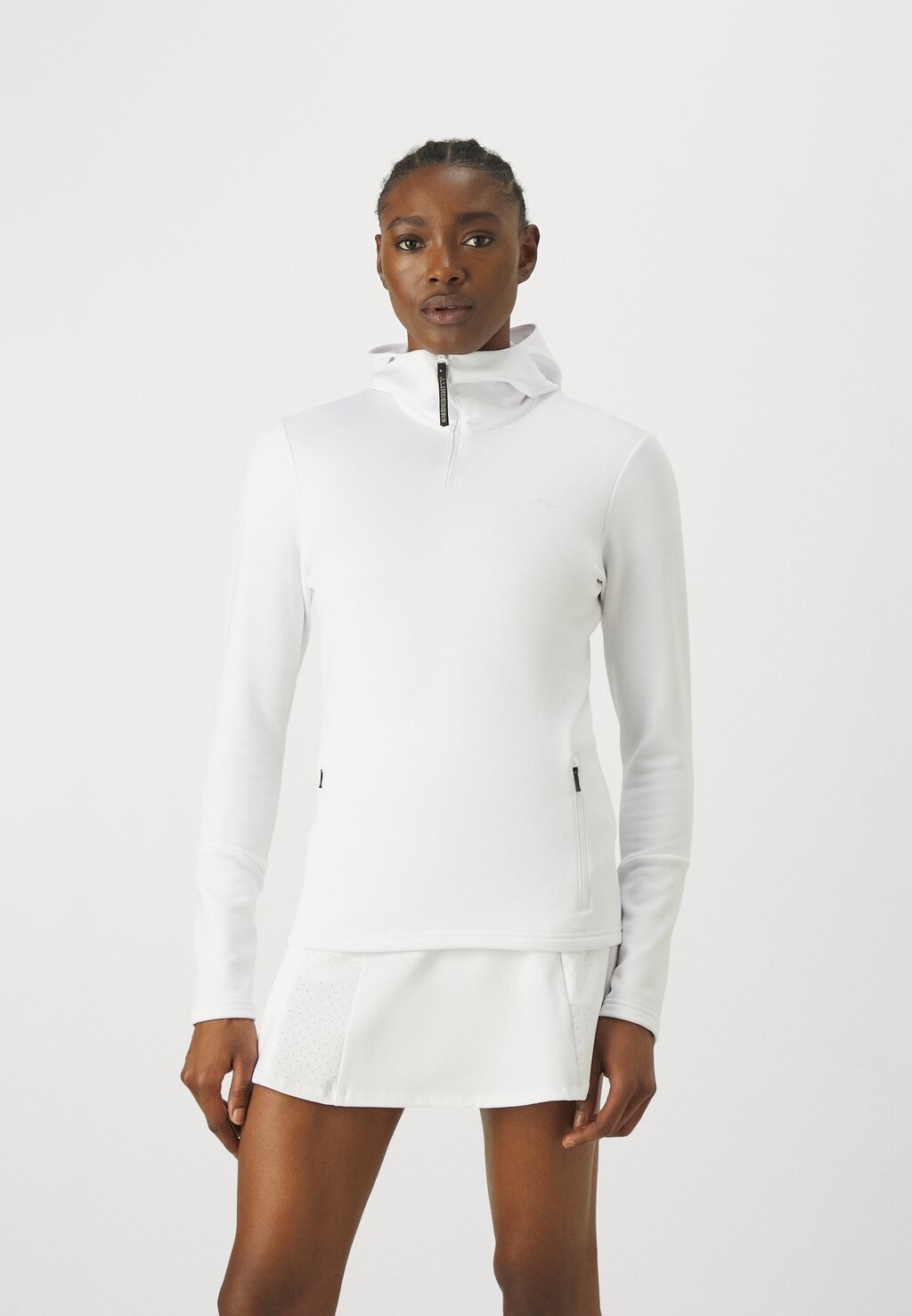 

Топ с длинными рукавами J.LINDEBERG Sports AERIAL QUARTER HOOD, белый