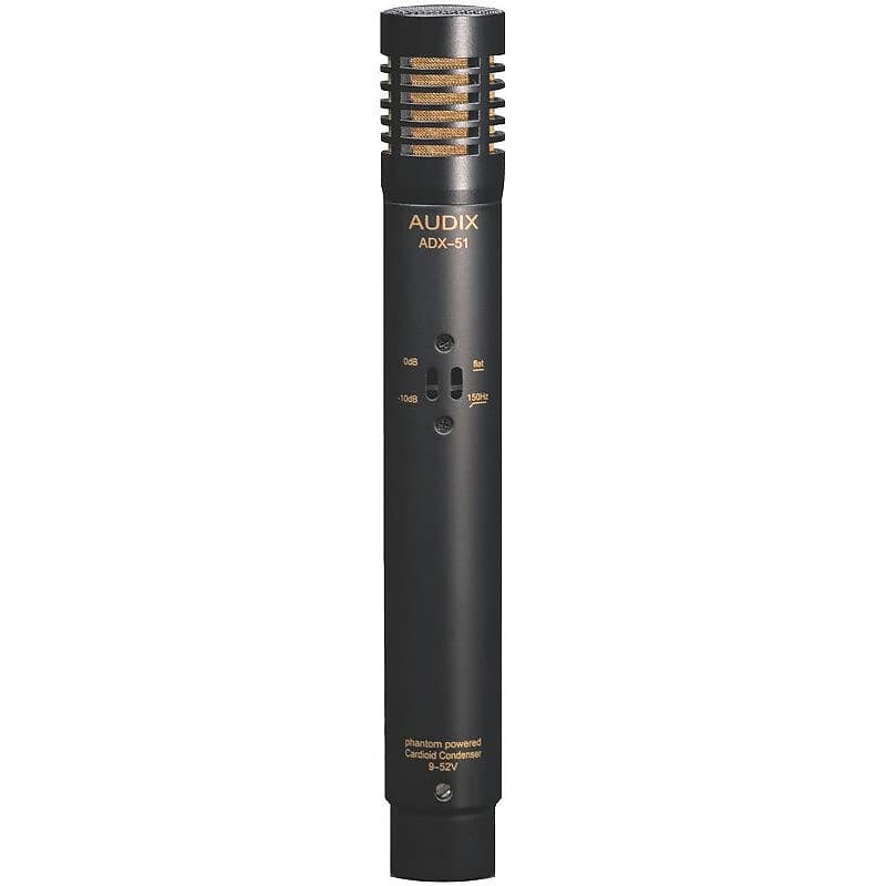 

Конденсаторный микрофон Audix ADX51 Small Diaphragm Condenser Microphone