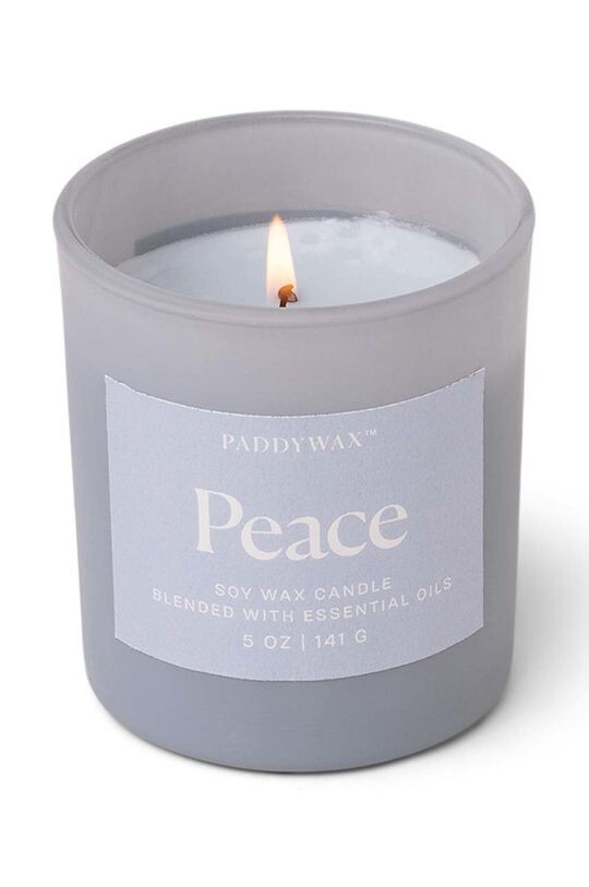 

Свечи ароматические соевые Peace 141 г Paddywax, мультиколор