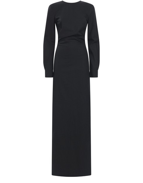 

Длинное платье Ann Demeulemeester, черный