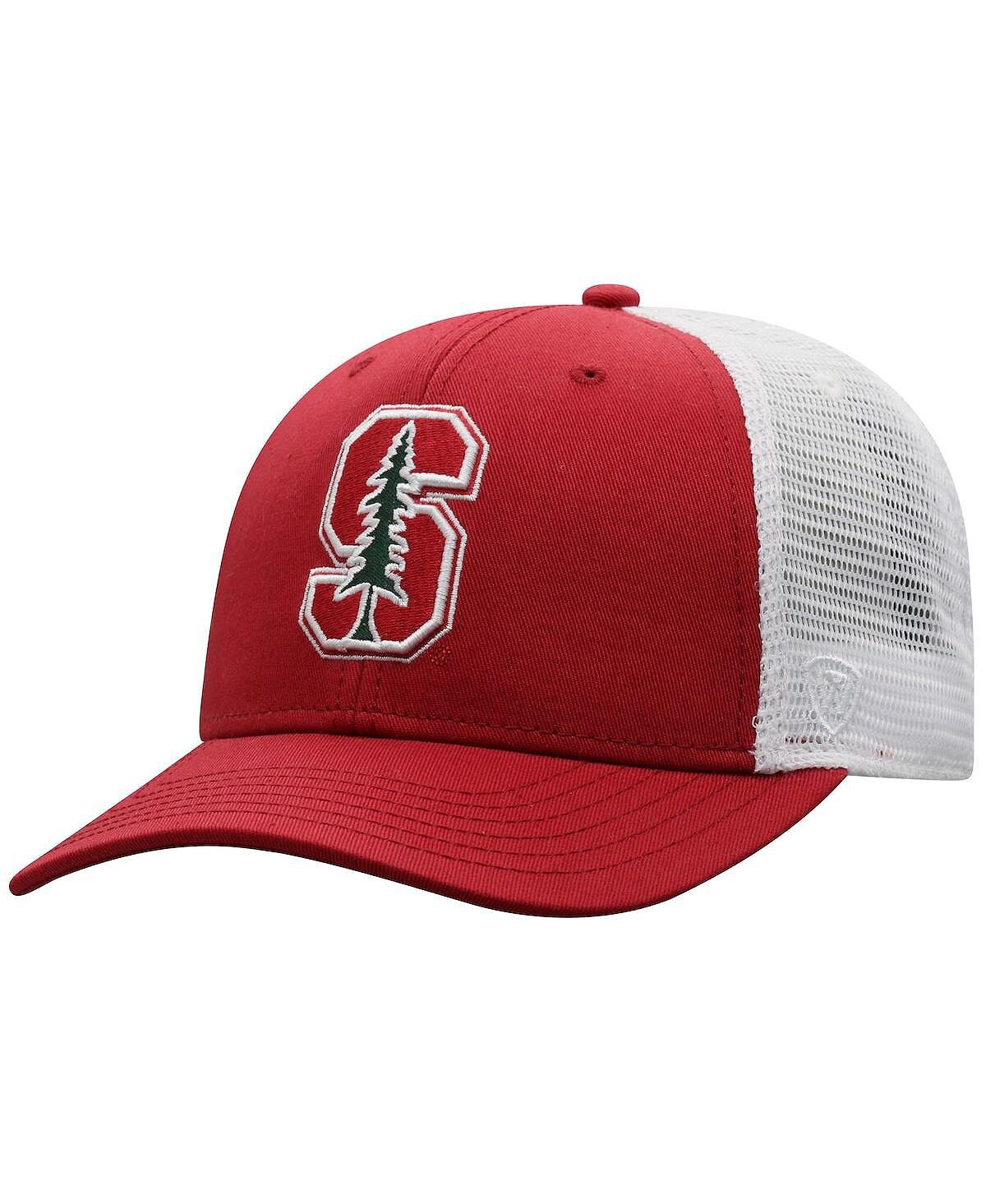 

Мужская белая кепка Stanford Cardinal Trucker Snapback Cardinal Top of the World