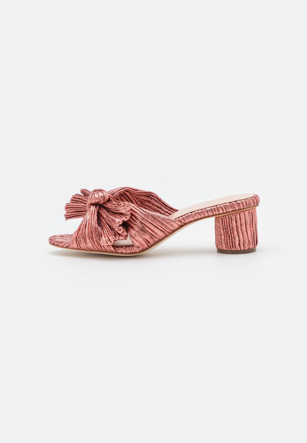 

Тапочки Emilia Loeffler Randall, цвет metallic rose