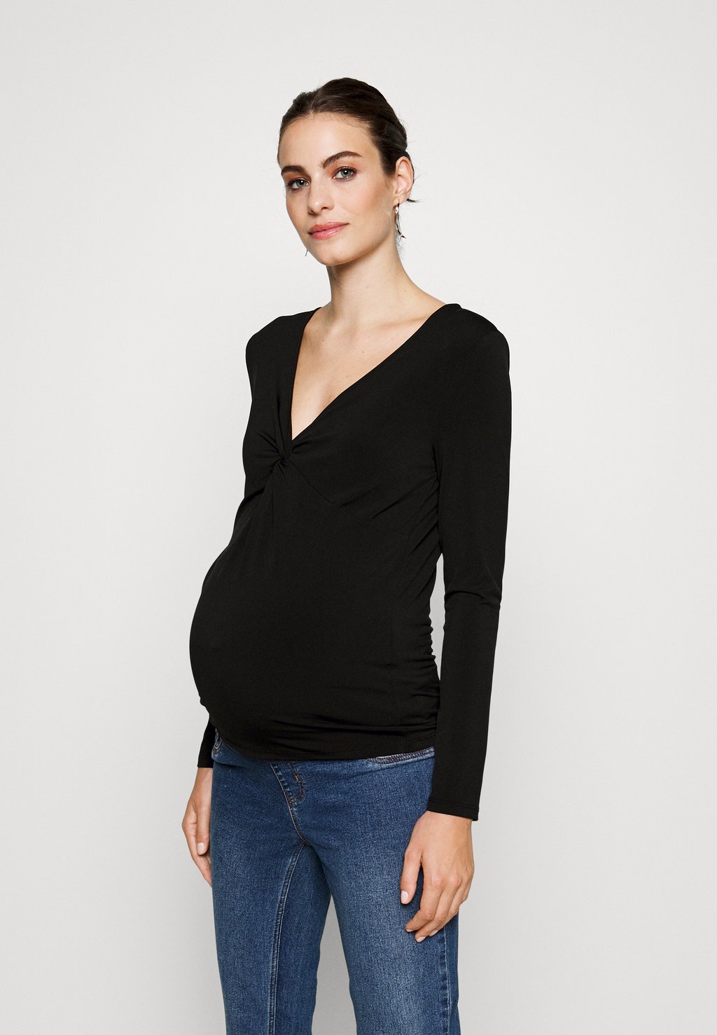 Футболка с длинным рукавом Vmmhevi Vero Moda Maternity, черный