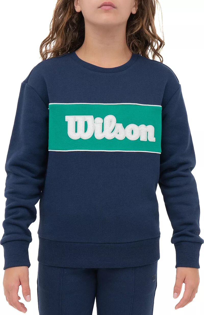 Wilson Детская флисовая толстовка с цветными блоками Wilson
