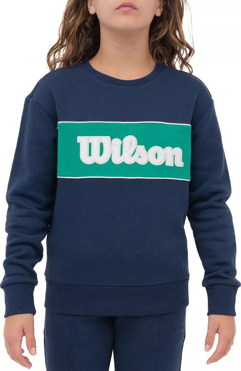 

Wilson Детская флисовая толстовка с цветными блоками Wilson