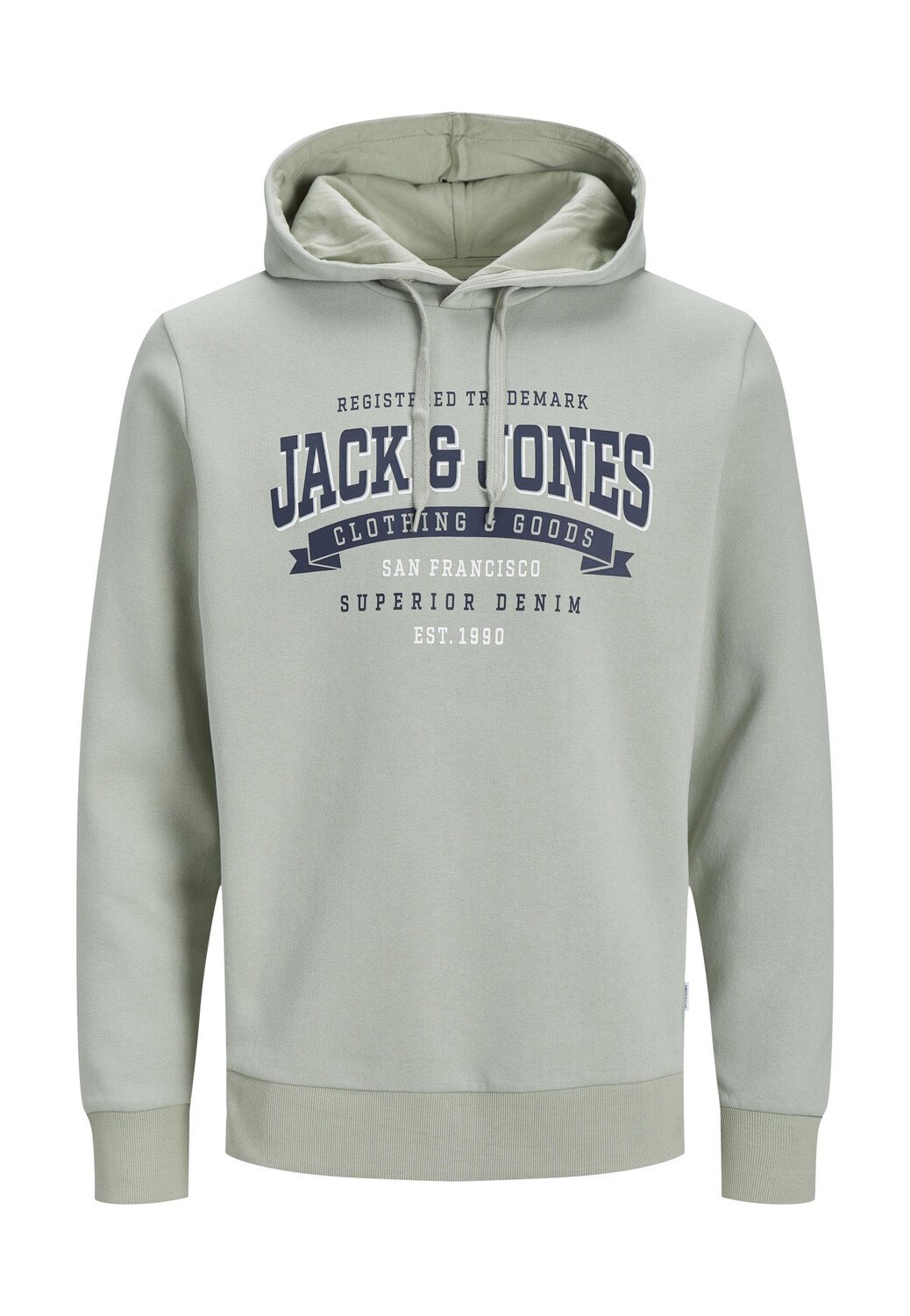 

Толстовка Jack & Jones Hoodie 'Logo2 Col', светло-зеленый