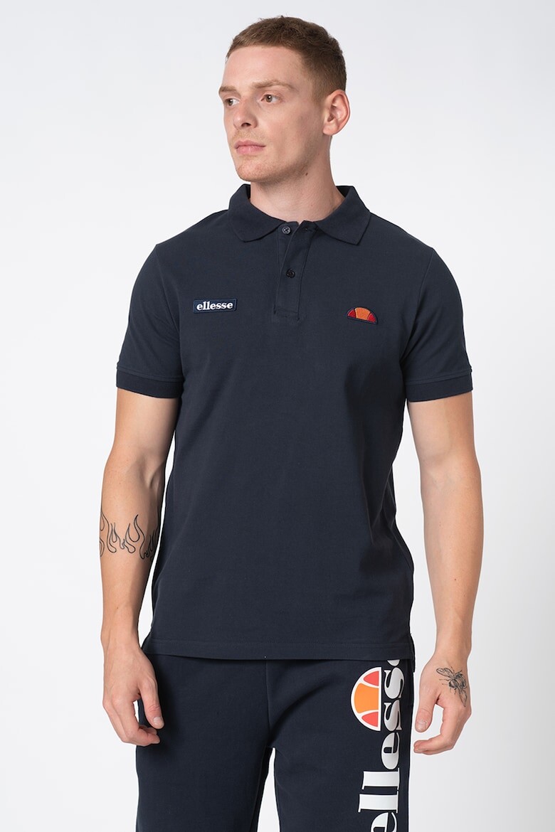 

Футболка Montura с воротником и аппликациями Ellesse, синий