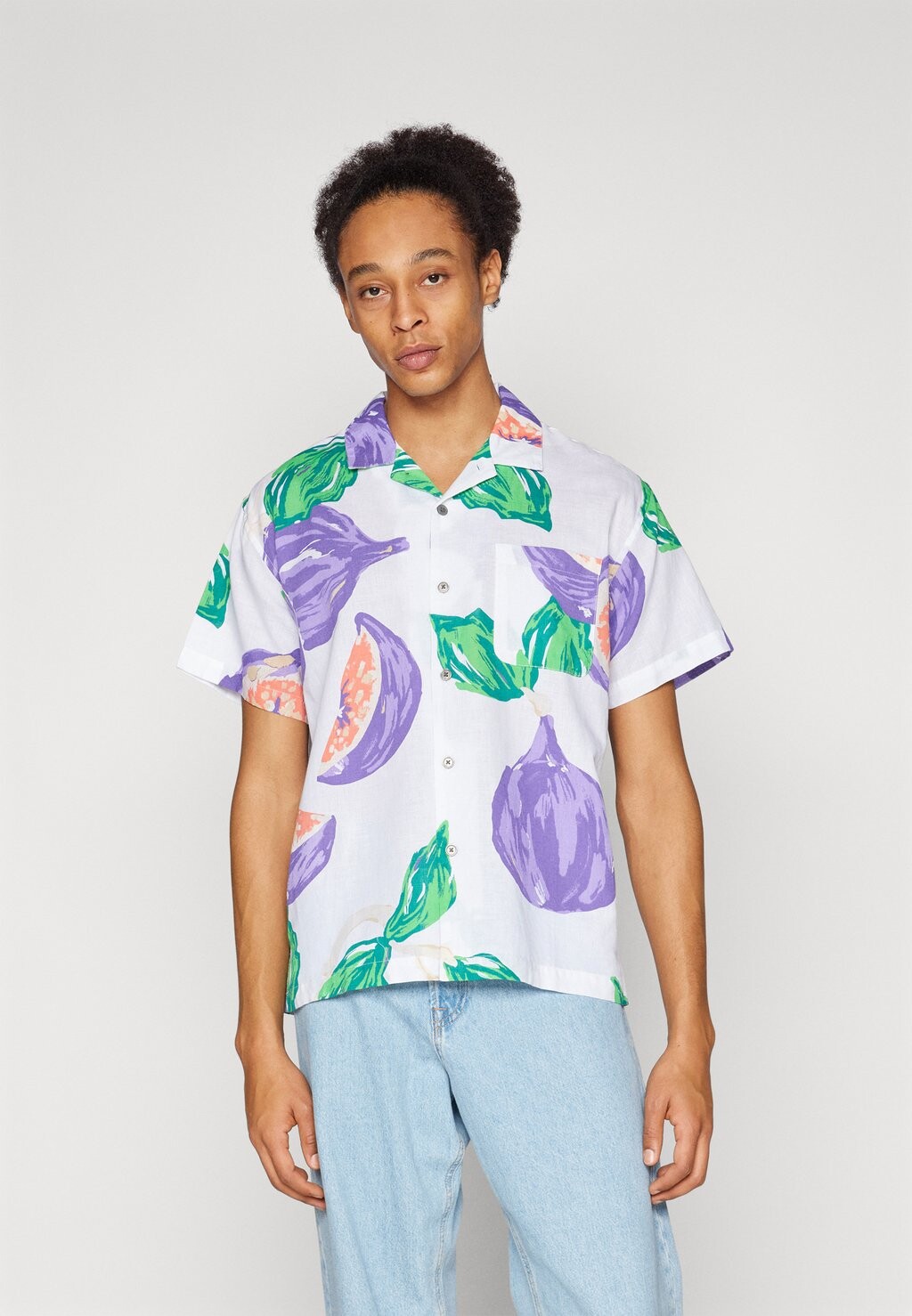 

Рубашка FIGS UNISEX Obey Clothing, цвет white/multi