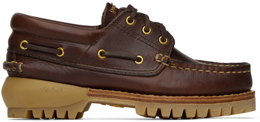 

Коричневые лоферы Wallace Deck-Folk Dk visvim