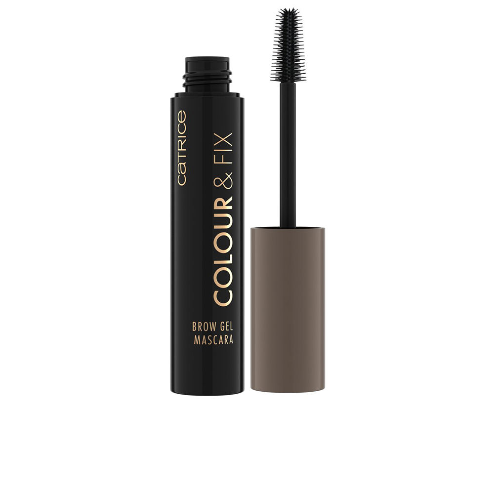 Краски для бровей Colour & fix brow gel mascara Catrice, 5 мл, 030-dark brown тушь для бровей catrice volume