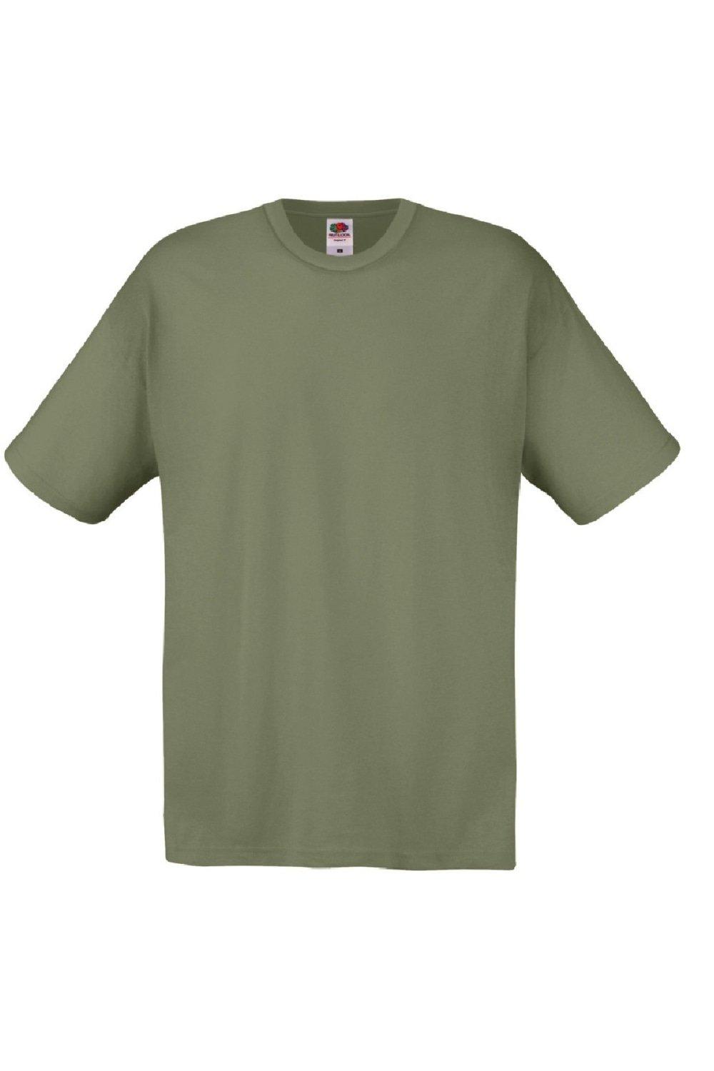 Оригинальная полноразмерная футболка Screen Stars с короткими рукавами Fruit of the Loom, зеленый