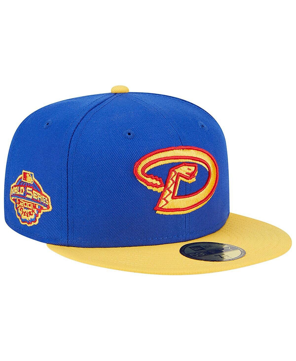 

Мужская приталенная шляпа Royal, желтая Arizona Diamondbacks Empire 59FIFTY New Era