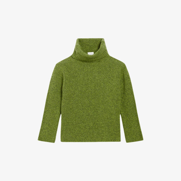 

Джемпер из смесовой шерсти с высоким воротником Claudie Pierlot, цвет verts