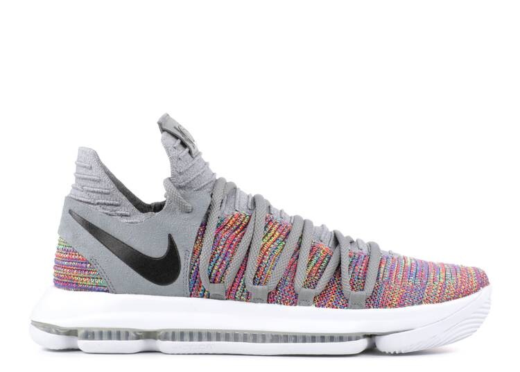 

Кроссовки Nike KD 10 'MULTI-COLOR', разноцветный