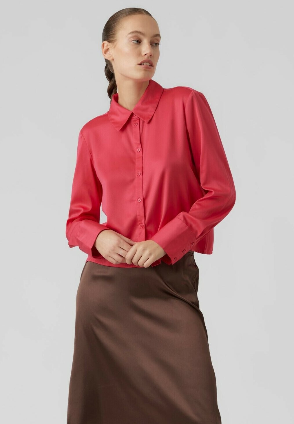 

Рубашка Vero Moda, фуксия