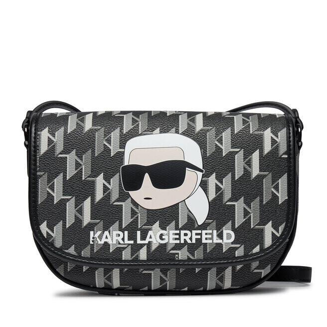 

Сумка KARL LAGERFELD, черно-белый