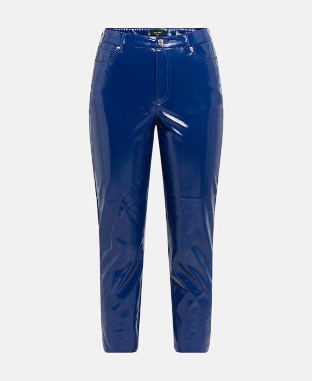 

Брюки из кожи Vero Moda, синий