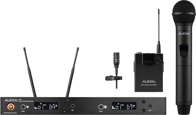Микрофонная система Audix AP42 C210 Dual Handheld / Lavalier Wireless Microphone System (A Band, 522-554 MHz)