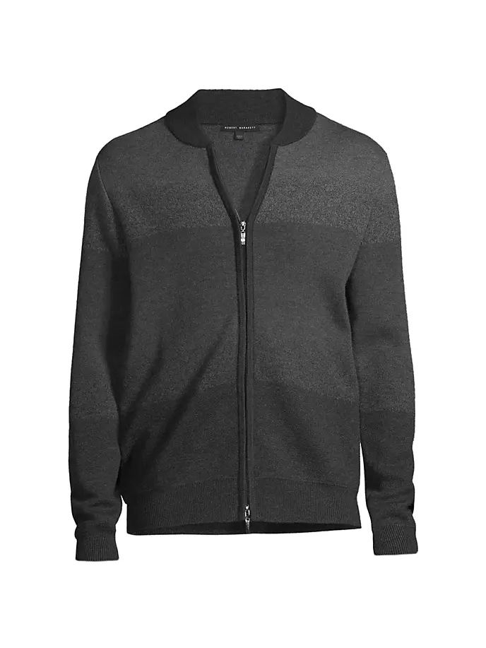 

Свитер Crosswoods с молнией спереди Robert Barakett, цвет charcoal