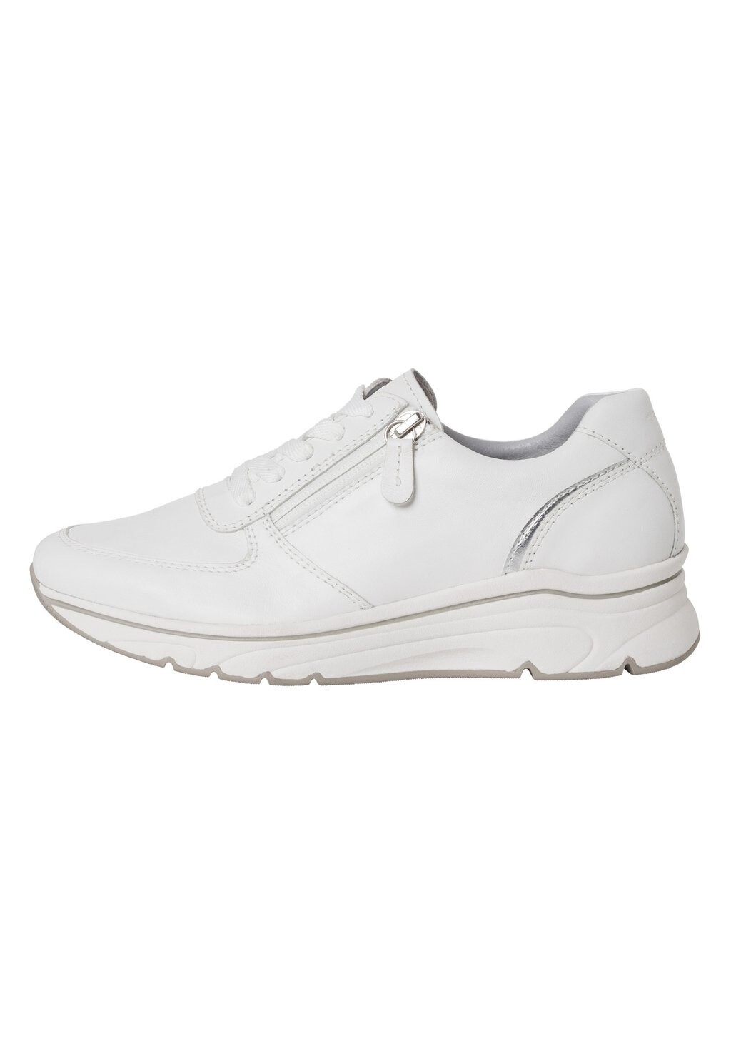 

Низкие кроссовки Pure Relax Tamaris, цвет white silver