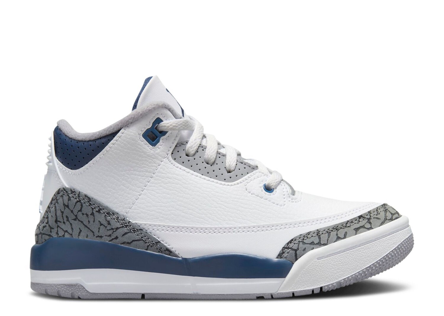 

Кроссовки Air Jordan Air Jordan 3 Retro Ps 'Midnight Navy', белый