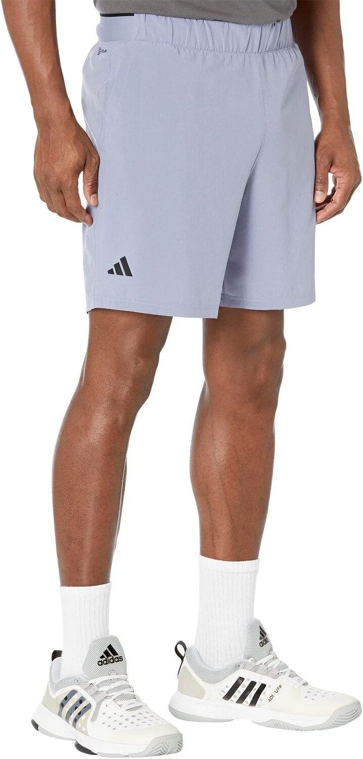 

Теннисные шорты Club из эластичной ткани 7 дюймов adidas, цвет Silver Violet