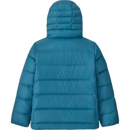 

Пуховый свитер с капюшоном Hi-Loft — детская одежда Patagonia, синий