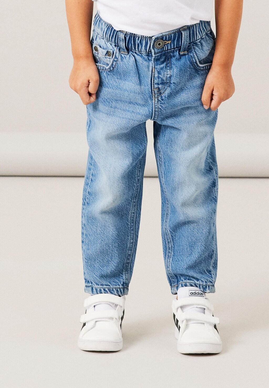 

Джинсы свободного кроя NMNSYDNEY UNISEX Name it, цвет light blue denim