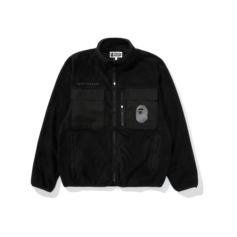 

Бархатная куртка мужская A Bathing Ape, черный
